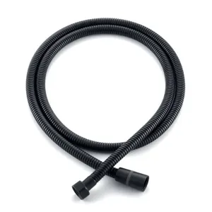 Шланг для душу Koer KB-0801-150-05 (оплетіння нерж. 150 см) (Колір чорний) (KR4804)