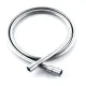 Шланг для душу силіконовий KOER KB-0804-125-01 CHROME 125 см, колір хром (KR5667)