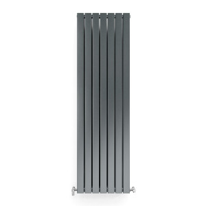 Радіатор дизайнерський Ideale Vittoria 12 7/1600/476 антрацит (бокове підключення)