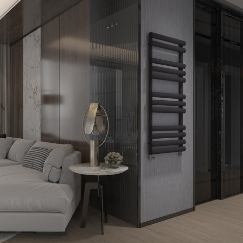 Рушникосушка дизайнерська Ideale Eliza 11 16/1510/500 чорний