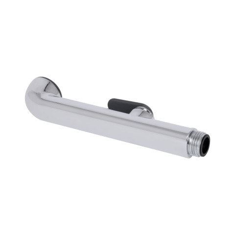 Лійка для гігієнічного душу Qtap Rucni округла QTCRMA021 Chrome/Grey