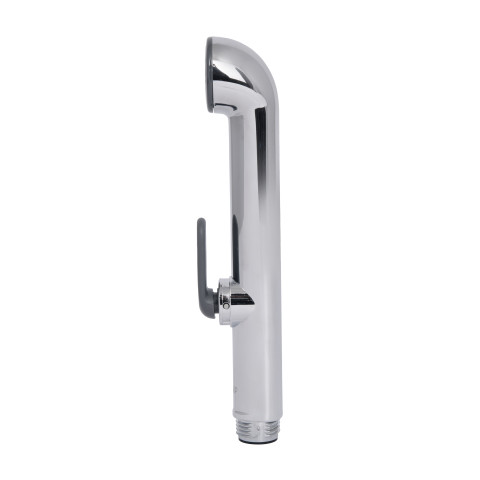 Лійка для гігієнічного душу Qtap Rucni округла QTCRMA021 Chrome/Grey