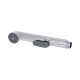 Лійка для гігієнічного душу Qtap Rucni округла QTCRMA021 Chrome/Grey