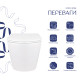 Унітаз підвісний Qtap Swan безобідковий з сідінням Soft-close QT16335178W