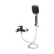 Змішувач для ванни Qtap Grand (з душовим гарнітуром) QTGRABCR006 Chrome/Black