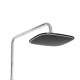 Душова система універсальна Qtap Grand на три споживача (з виливом) QTGRABCR1004 Chrome/Black