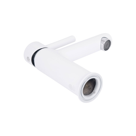 Змішувач для раковини Qtap Grand QTGRAWCR001F White