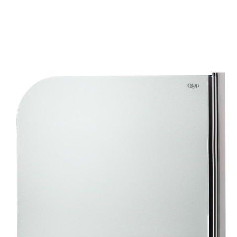 Штора на ванну Qtap Standard CRM407513APR скло Pear 6 мм, 75х140 см, права
