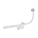 Сифон для ванни Lidz (WHI) 60 03 V002 01 з ревізією (вихід 50 мм)
