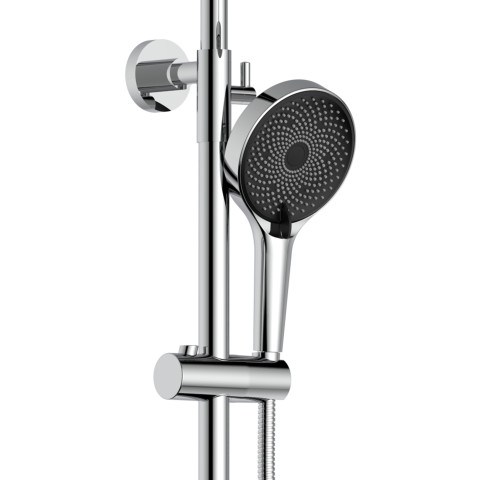 Душова система універсальна Qtap Sloup на два споживача QT57103OC Chrome
