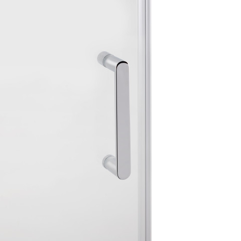 Душові двері в нішу Qtap Taurus CRM209-1.C6 90-100x200 см, скло Clear 6 мм, покриття CalcLess