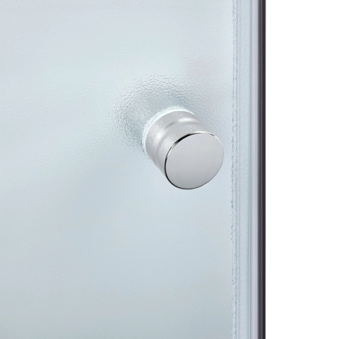 Душова кабіна Lidz Latwa SC80x80.SAT.LOW.FR, скло Frost 4 мм без піддона