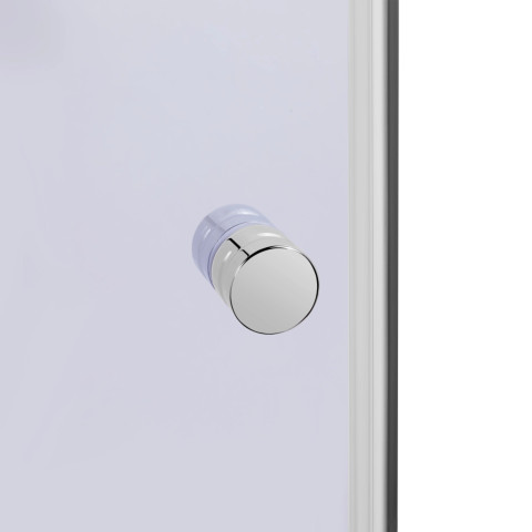 Душова кабіна Lidz Latwa SC90x90.SAT.MID.GR, скло тоноване 4 мм без піддона