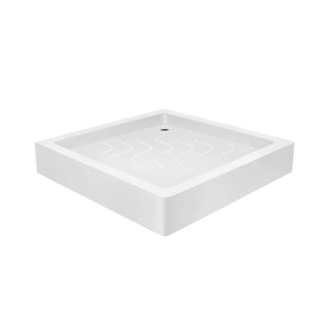 Набір Lidz душова кабіна Wawel SC90x90.SAT.LOW.FR, скло Frost 4 мм + піддон Mazur