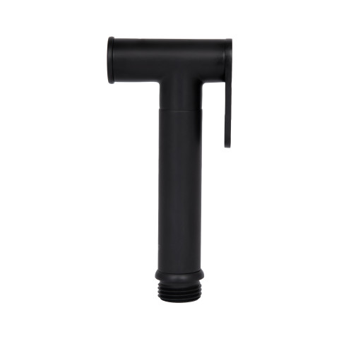 Лійка для гігієнічного душу Qtap Rucni округла QT889910842855OB Black Matt