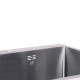 Мийка для кухні інтегрована Lidz Handmade H6050B (LDH6050BPVD43621) Brushed Black PVD 3,0/1,0 мм