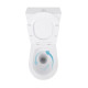 Унітаз-компакт Qtap Scorpio безободковий Ultra Quiet з сидінням Soft-close QT14226088AW