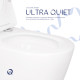 Унітаз підвісний Qtap Scorpio безободковий Ultra Quiet з сидінням Soft-close QT14332380AW