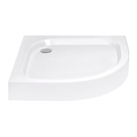 Душова кабіна Lidz Latwa SC90x90.SAT.LOW.GR, скло тон. 4 мм + Lidz Душовий піддон KAPIELKA ST90x90x14