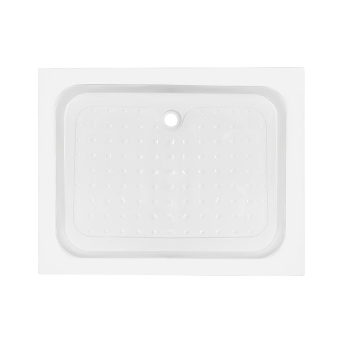 Душова кабіна Lidz Wawel SC100x80.SAT.LOW.FR, скло Frost 5 мм + Lidz Душовий піддон KAPIELKA ST100x80х14