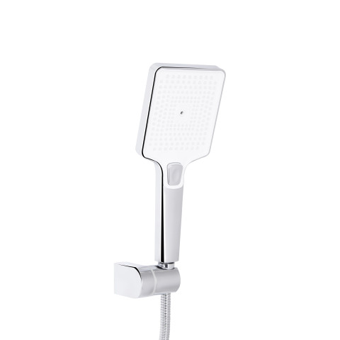 Змішувач для ванни Qtap Presto (з душовим гарнітуром) QTPRE259CRW45579 Chrome/White