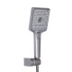 Змішувач для ванни Qtap Presto (з душовим гарнітуром) QTPRE259GRP45584 Graphite