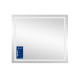 Дзеркало Qtap Mideya (MI1) 800х700 з LED-підсвічуванням Touch, з антизапотіванням, з димером QT2078NCF8070W