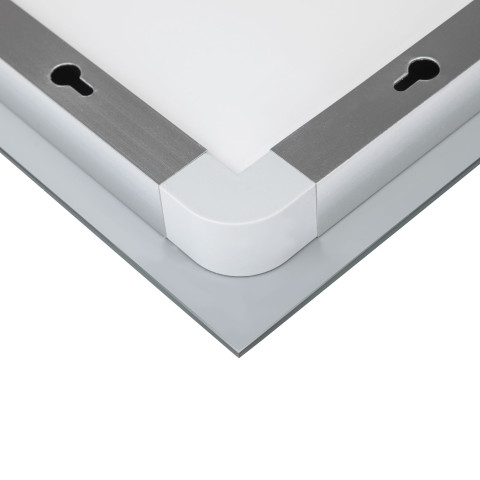 Дзеркало Qtap Mideya (MI1) 800х700 з LED-підсвічуванням Touch, з антизапотіванням, з димером QT2078NCF8070W