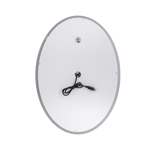Дзеркало Qtap Mideya 500х700 з LED-підсвічуванням Touch, з антизапотіванням, димером QT2078NCR5070W
