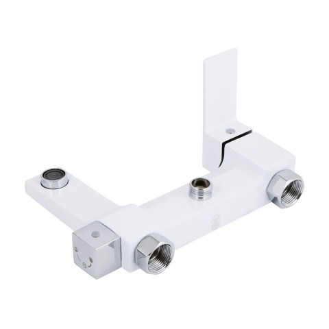 Душова система універсальна Qtap Gemini на три споживача (з виливом) QTGEM111CRW45687 Chrome/White