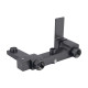 Душова система універсальна Qtap Gemini на три споживача (з виливом) QTGEM111GMB45688 Gunmetal Black PVD
