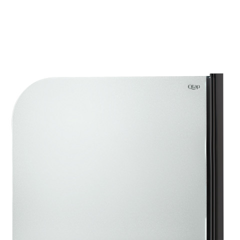 Штора на ванну Qtap Standard BLM407513APR скло Pear 6 мм, 75х140 см, права