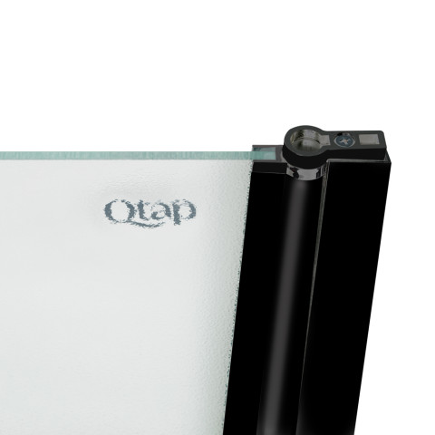 Штора на ванну Qtap Standard BLM407513APR скло Pear 6 мм, 75х140 см, права