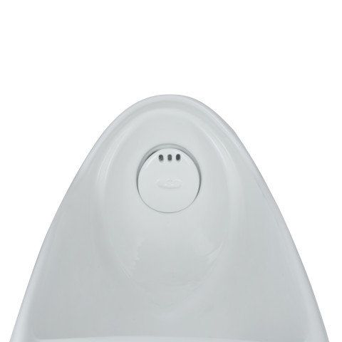 Пісуар підлоговий Qtap Scorpio з ІЧ-датчиком автоматичного змиву 430х370х990 White QT1488101HW