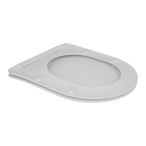 Сидіння для унітаза Qtap (Jay 490, Swan 490) з мікроліфтом Slim QT99SC6106W