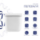 Готове рішення Qtap для ванної кімнати: підвісний унітаз Gemini Ultra Quiet 520×360×350 + комплект інсталяції Nest 4 в 1 (лінійна клавіша Matt Black)