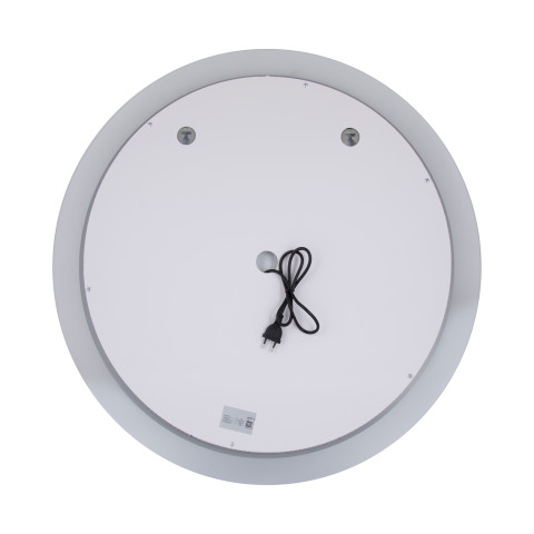 Дзеркало Qtap Taurus R600 з LED-підсвічуванням Touch, з антизапотіванням, з димером, рег. темп. кольору (3000-6500K) QT2478R607