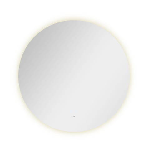 Дзеркало Qtap Taurus R800 з LED-підсвічуванням Touch, з антизапотіванням, з димером, рег. темп. кольору (3000-6500K) QT2478R807