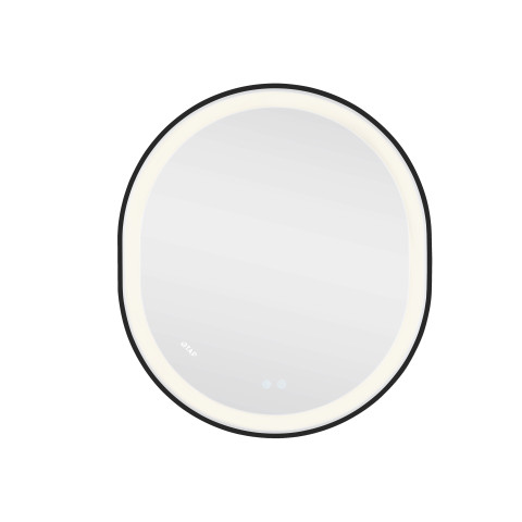 Дзеркало Qtap Gemini 800х700 з LED-підсвічуванням Touch, з антизапотіванням, з димером, рег. темп. кольору (3000-6500K) Reverse QT2578R8072B