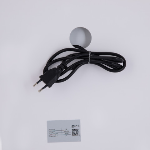 Дзеркало Qtap Cardinal 600х800 з LED-підсвічуванням Touch, з антизапотіванням, з димером, рег. темп. кольору (3000-6500K) QT0478C6080