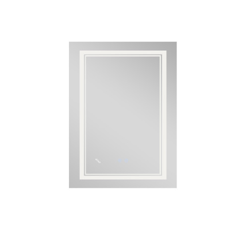 Дзеркало Qtap Cardinal 600х800 з LED-підсвічуванням Touch, з антизапотіванням, з димером, рег. темп. кольору (3000-6500K) QT0478C6080