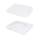 Унітаз підлоговий Qtap Aries Rimless безобідковий з сидінням Soft-close WHITE QT03228302W