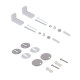 Унітаз підлоговий Qtap Aries Rimless безобідковий з сидінням Soft-close WHITE QT03228302W
