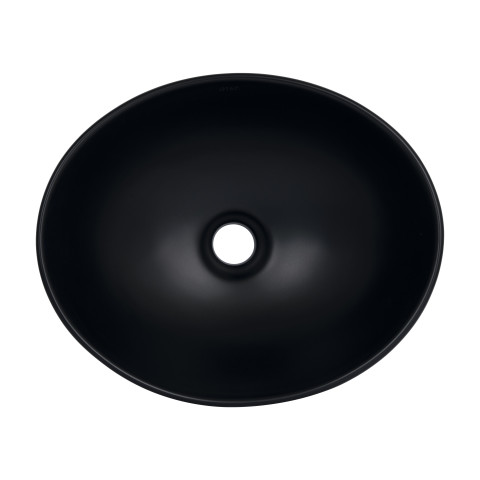 Раковина-чаша Qtap Dove 415x340x140 Matt black QT06116062AMB