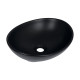 Раковина-чаша Qtap Dove 415x340x140 Matt black QT06116062AMB