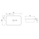 Раковина Qtap Scorpio 615х390х150 White QT1411K491WN