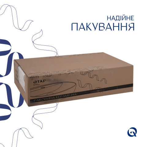 Раковина Qtap Scorpio 615х390х150 White QT1411K491WN