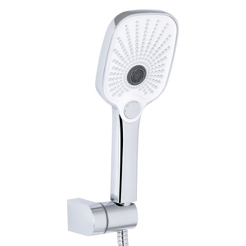 Змішувач для ванни Qtap Tern (c душевым гарнитуром) QTTER259CRM47586 Chrome