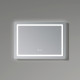 Дзеркало Qtap Mideya (DC-F614) 700х500 з LED-підсвічуванням Touch, з антизапотіванням, димером QT2078NCF07050W
