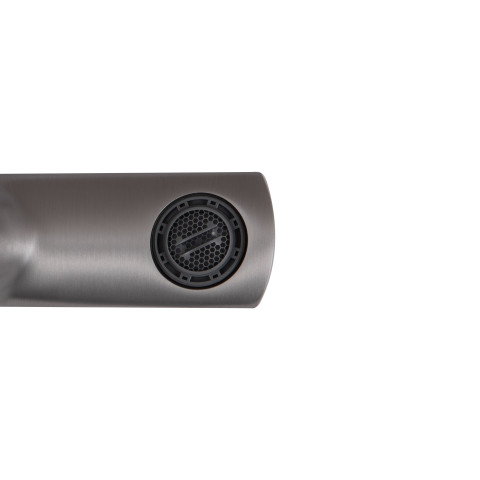 Змішувач для ванни Qtap Slavonice (з душовим гарнітуром) QTSLV259GMB48035 Gunmetal Black PVD